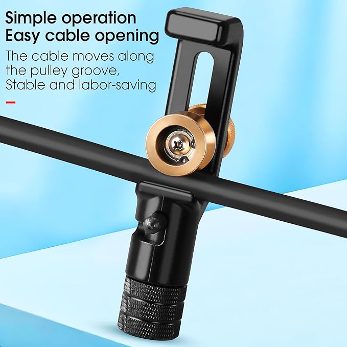 Fiber optic stripping knife 8-28.6mm Armored cable stripper 0.315 in to 1.13 in Vertical and horizontal Fiber optic cable cutter with 1 blade Mid Span Cable Slit and Ring Tool Cable Jacket Stripper