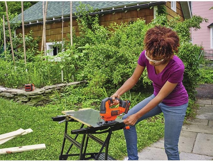 BLACK+DECKER 20V MAX* POWERCONNECT Cordless Jig Saw, Jigsaw Tool Only (BDCJS20B)