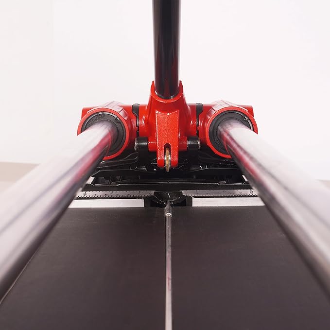 48" Double Guide Rails Manual Tile Cutting Machine Wide Aluminum Bottom Plate Ceramic Porcelain Floor Tile Cutter Heavy Duty 1200mm/120cm R2818T120