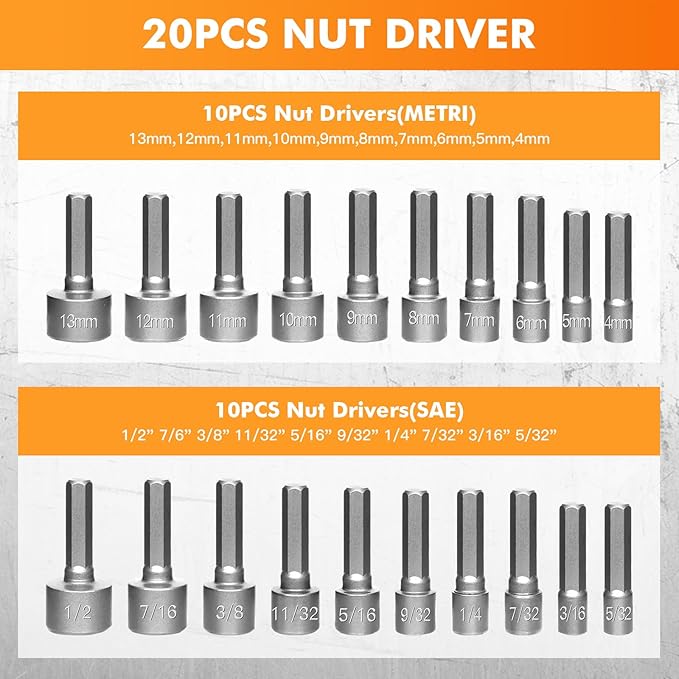 237-Piece Professional Precision Screwdriver Bit Set Kit,Chrome Vanadium Steel Impact Driver Bit Set, Security Bits Nut Driver,Ratchet Wrench and Bits Holder