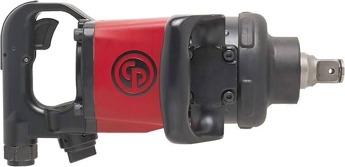 Chicago Pneumatic CP7782 Air Impact Wrench, 1 Inch, D-Handle, Pinless Rocking Dog, Max Torque Output 1920 ft. lbf/2600 Nm 5200 RPM