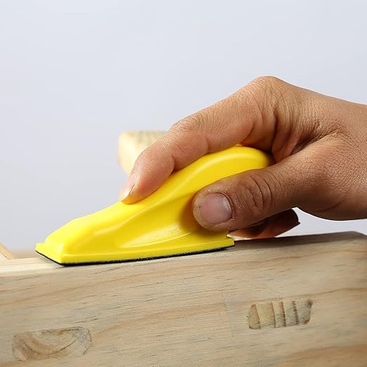 Micro Sander Kit, Sand Paper Sheets 80Pcs, Hook & Loop Sandpaper Assortment 320 to 3000 Grit 3.5?쓝 1?쒶ini Hand Sanding Block Finger Detail Sander Tool for Wood Furniture Crafts Metal Sanding Polishing