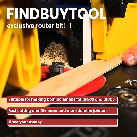 FINDBUYTOOL Domino Router Bit for Festool (D8)