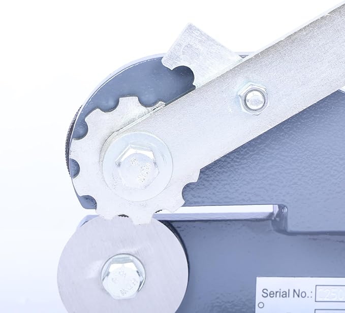 KAKA Industrial Throatless Sheet Metal Shear,22-Gauge Bench Top Manual Cutter MMS-1 for Steel Plate, Fabrication and Hobby Tool