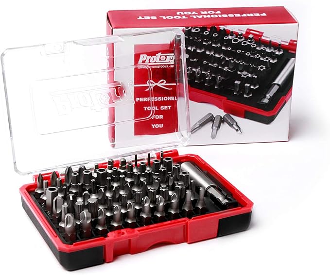 Security Screwdriver Bit Set, 61-Piece