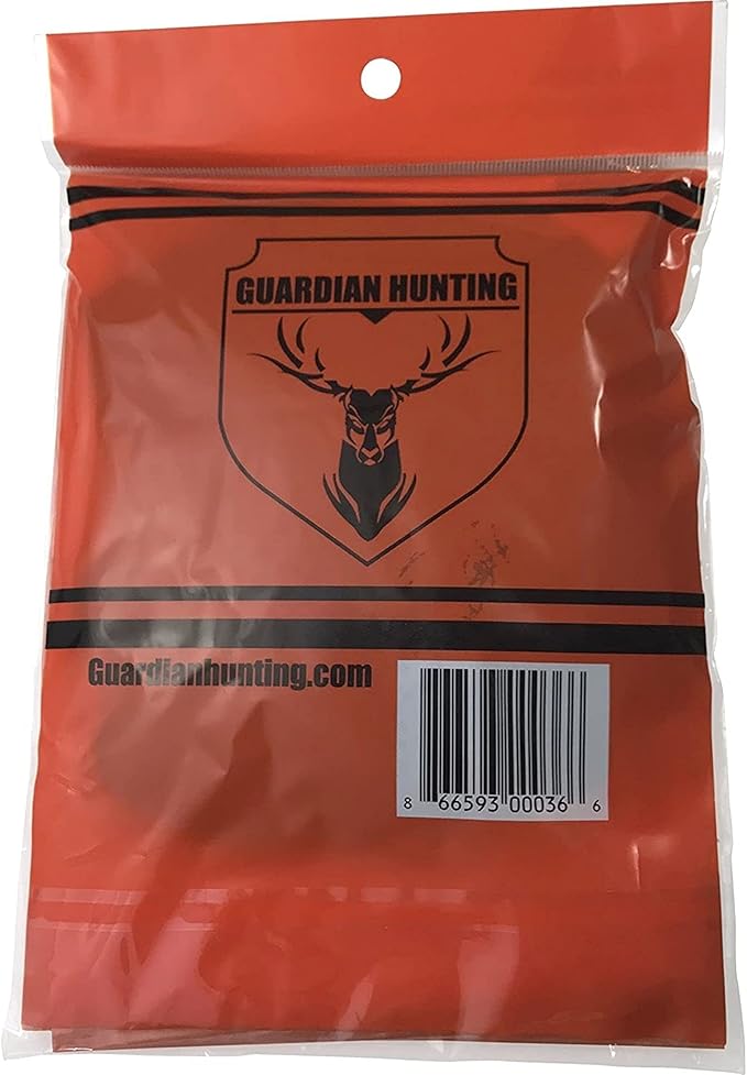 Deer Gutting Gloves Field Dressing Gloves with Long and Short Gut Glove Combo Pack (Black/Orange, 3 Pack (6 Pairs))