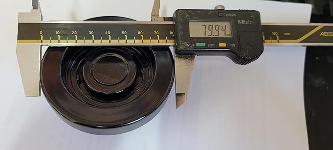 [Made In Korea] 3.15" Ultimate Handwheel with 1/2" Bore Unique 3-Point Locking Revolving Crank Handle -Replacement for Table Saw, Drill Press, Lathe & Milling Machine -Heavy Duty Nylon Control Knob