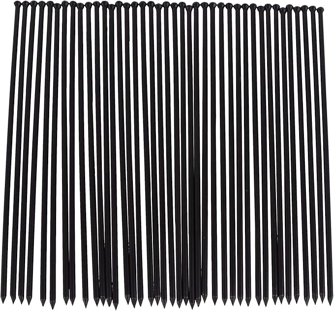SWANSOFT Point Tip Replacement Needles, Manganese Steel Derusting Needles, 38Pcs Replacement Needles Set for Needle Scaler 7 Inch