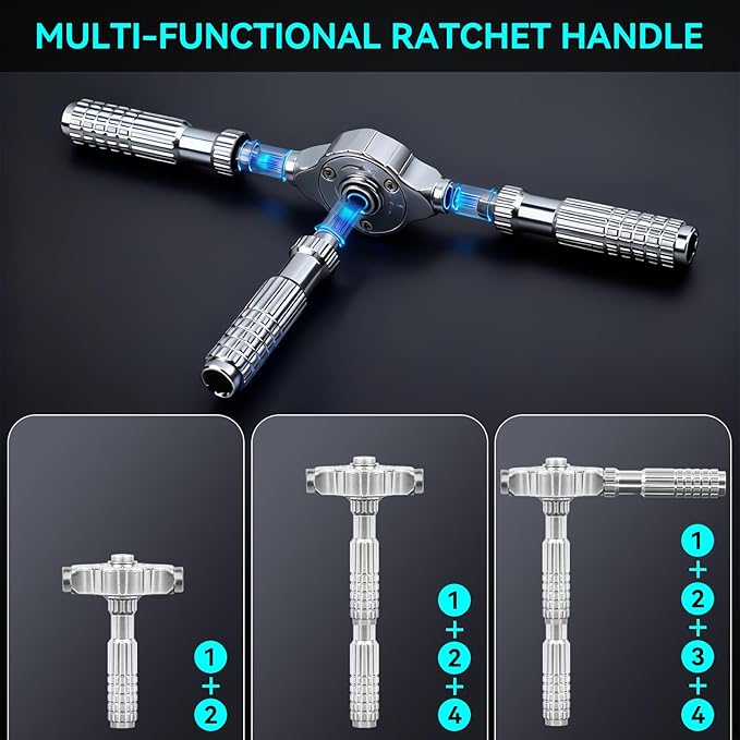 40 In 1 Magnetic Ratchet Screwdriver Set, Multifunctional Diy Ratchet Mini Screwdriver Set, Precision Repair Tool With Detachable Handle, Small Screw Driver For Furniture Computer (40PCS)