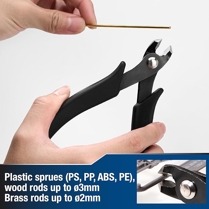 Beaditive Heavy Duty Side Cutter for Plastic Model - Plastic Sprue Cutter - Gunpla, Gundam Model, Scale Model Building