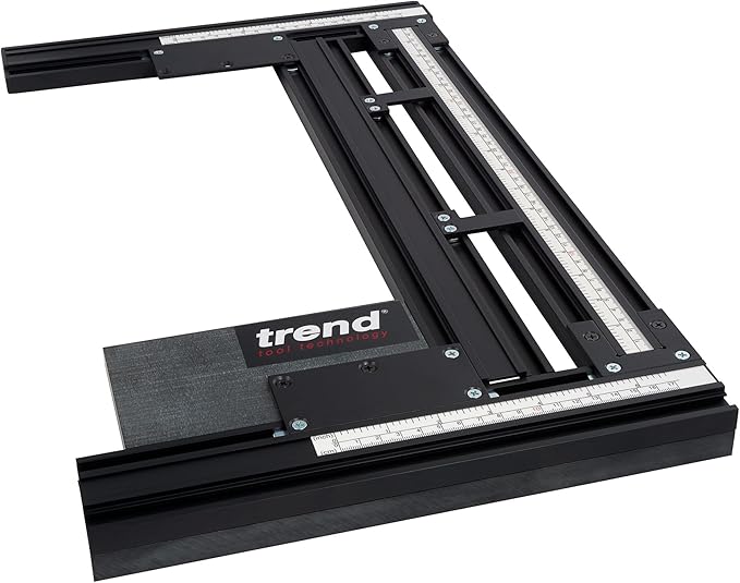 Trend Enterprises Trend Varijig Tenon and Grooving Jig for Precise Routing of Grooves and Tenons, VJS/TG/JIG