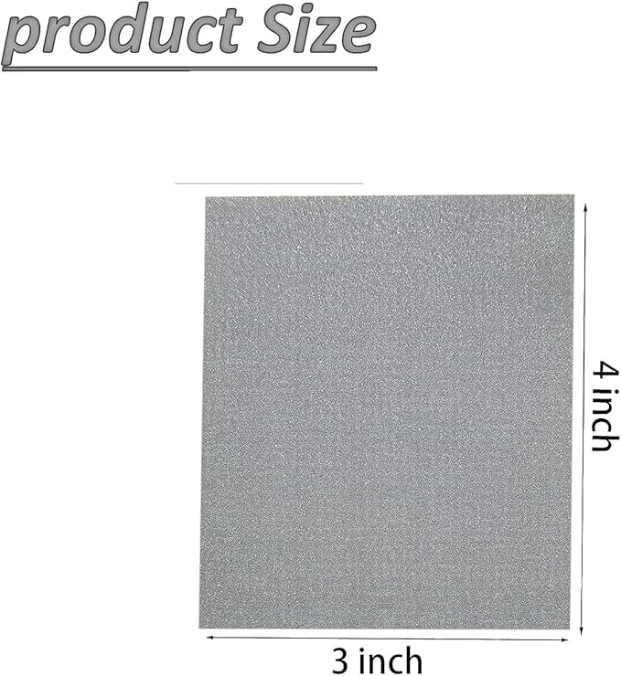 20 Pcs 3 x 4 Inch 600 Grit Sanding Sponge Set, Ultra Fine Sanding Sponges Pads, Soft Foam Hand Sander Block Wet Dry Sandpaper for Model Drywall Metal Wood Furniture Polishing (600 Grit)