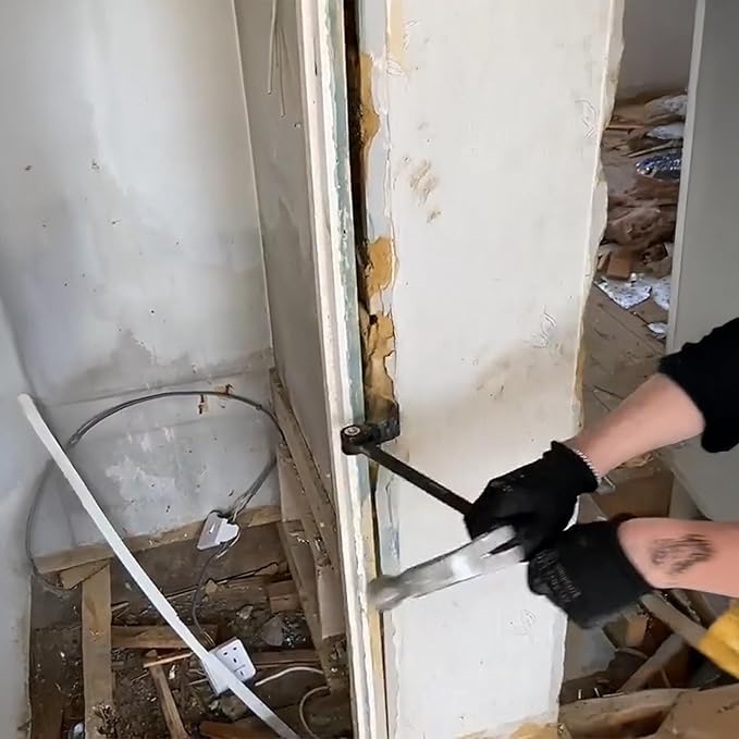 Ripper ??The Ripper Heavy-Duty Indexing Crowbar & Nail Puller Tool, Multi-Angle Wrecking Bar for Trim, Flooring & Demolition (Claw)