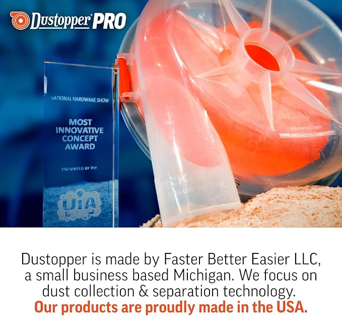 Turbo Bagger Shop Vacuum System ??High-Performance Dust Collection System with Accessories for Wet Dry Vacuum System, Great for Shops, Garage, and Workshop, 5.8 Gallon, Ships in 2 Packages