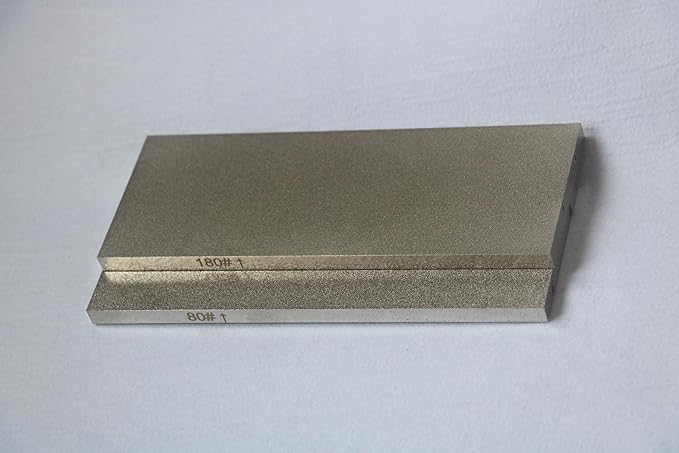 CBN Sharpening Stone 8 inch Double-sided Whetstone Knife Sharpener 8??x 3?? for Sharpening High Speed Steel,Special Steel,for Both Household and Professional Use (80/180 Grit)