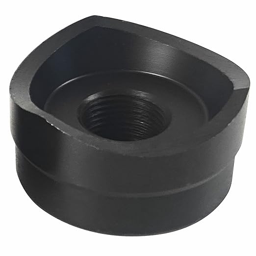 AMZCNC 1-1/2" Conduit Punch and Die for Hydraulic Knock Out Driver 3/4"-16UN Thread ((Conduit Hole Size) 1-1/2")(Actual Hole Size: 1.95")