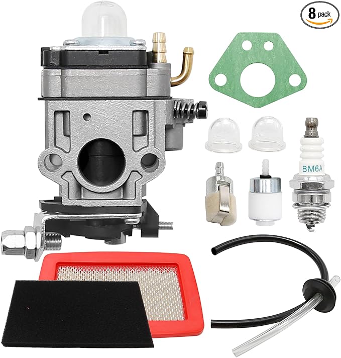 WYK-66 Carburetor with 544271501 Air Filter Replacement for RedMax Backpack Leaf Blower EB4300 EB4400 EB4401 EB431 EB7000 EB7001