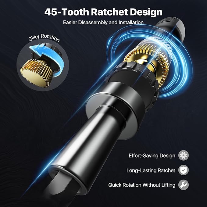 13-in-1 Ratchet Screwdriver Set Tool All in One, [Built to Last] Multi Screw Driver Set Kit, Flat Head, Philips, Torx, Hex, Square, Repair Kit, Man Gift Nut Driver