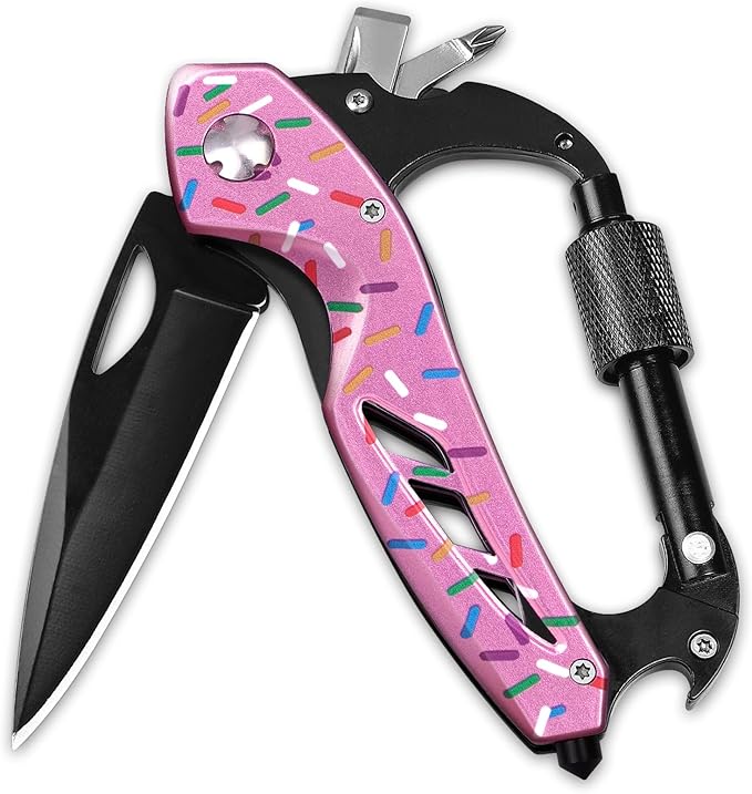Multitool knife, Gifts for Women Wife (Donut)