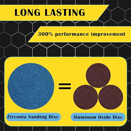 75Pcs 3 inch Quick Change Disc Set, Zirconia Roll Lock Sanding Disc with 1/4" Holder Compatible with Die Grinder Surface Prep Strip Polish Finish Burr Rust Paint Removal
