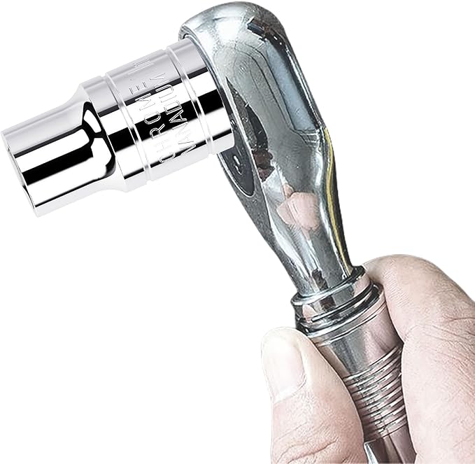 11mm Shallow Socket, 1/2 Inch Drive, 6-Point, Metric, Heat Treated CR-V Steel Short Sockets, Full Polishing, 1.5 Inch Length