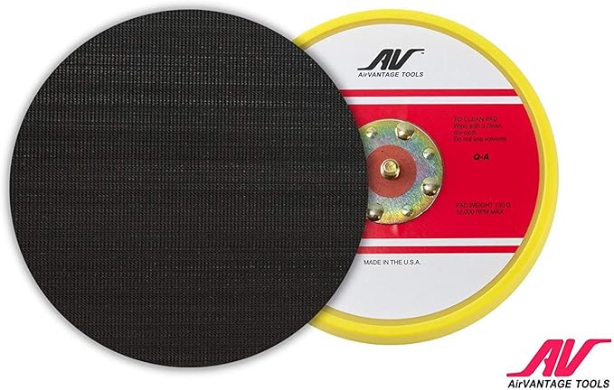 AirVANTAGE 5" Palm-Style, 2nd Generation Advanced Electric Sander Non-Vacuum with Low-Profile Pad (3/16- Hook & Loop)