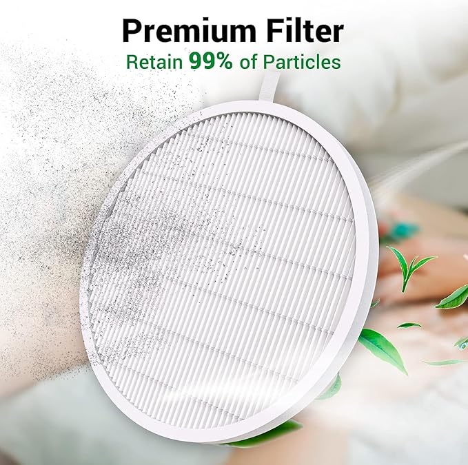 MelodySusie Nail Dust Collector with Reusable Filter, Powerful Nail Vacuum Fan Vent Dust Collector Extractor Electric Dust Suction Machine for Acrylic Gel Nail Polishing, Nail Salon (4 Pack Filter)