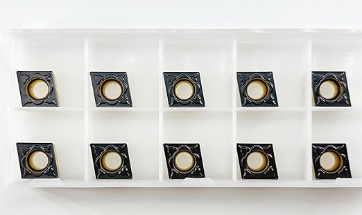 CNC Carbide Inserts CCMT 32.51 CCMT09T304 for Metal Cutting Steel, Semi-Finishing chipbreaker for Turning Cutter, 10 PCS
