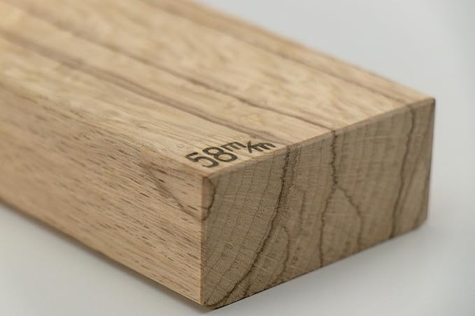 Wazakura Japanese Hand Plane (Kanna) Botan Oak for Smoothing, Woodworking Tool, Made in Japan (58mm)