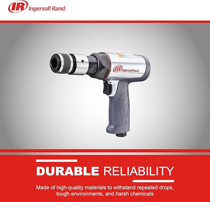 Ingersoll Rand 123MAX Vibration Reduced Air Hammer, 3,530 BPM, 2-5/8" Stroke, Round Shank