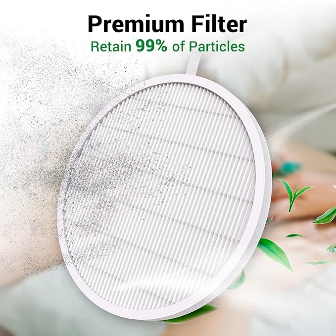 MelodySusie Nail Dust Collector Replacement Filter 2 Pack, Reusable Dust Filter for MelosySusie Nail Dust Collector Vacuum Fan Dust Collector Extractor Electric Dust Suction Machine