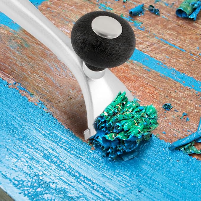 Carbide Scraper Heavy Duty, Premium 2.5" Carbide Scraper Tool Paint, Glue, Varnish, Resin, Putty Remover for Wood, Metal, Tile, Concrete, Wallpaper & More(COLOR:black+red)