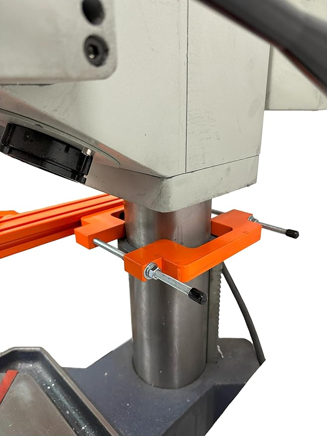 ATS Safety, Drill Press Guard, Part # DPG-ES2 LARGE fits Machines with Column Diameters of 4.0 ??6.5 inches, Safety Accessories Made in USA