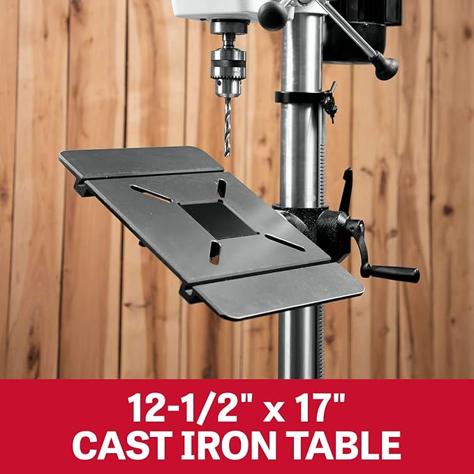 JET 15-Inch Benchtop Drill Press, 16 Speed, 3/4 HP, 115V 1Ph (Model JDP-15B)