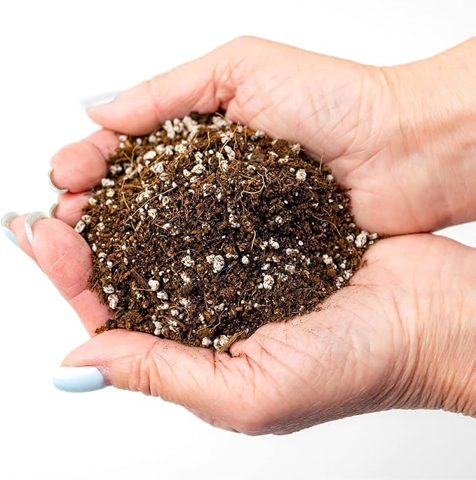 Premium Organic Seed Starter Soil - 4 Quart - All-Purpose Organic Potting Soil for Happy Seedlings and Plants by Gardenera