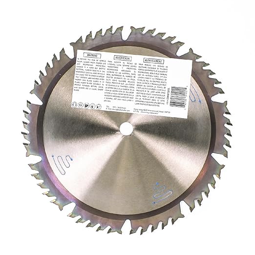 Circular Saw Blade Woodworking TA Series 10" 50-Tooth 5/8" Arbor, Combination Wood Cutting Saw Blade,Special Anti-Thermal Adhesion Coating on Cutting Head -TA, COM 10" 50T 5/8"