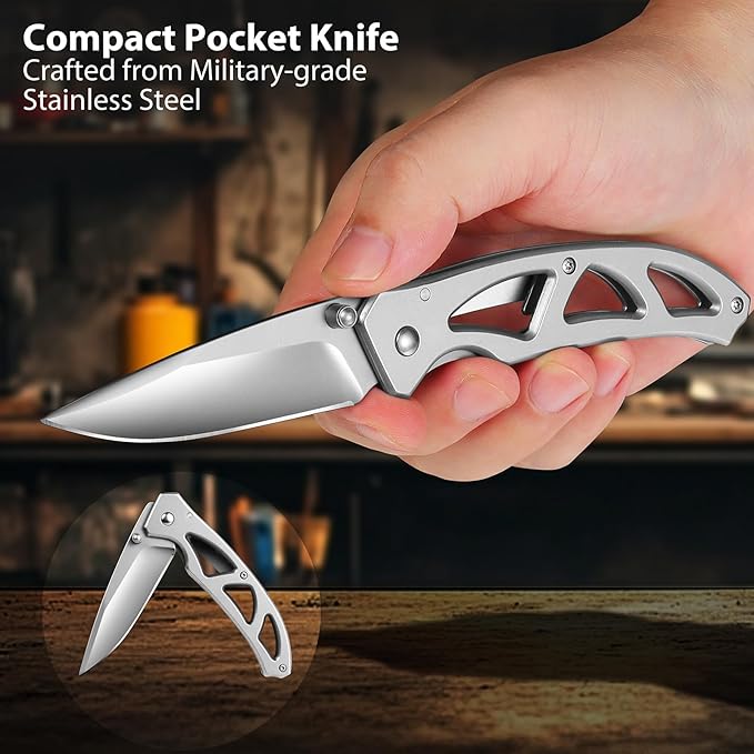 Multitools Set ?쏦APPY BIRTHDAY?? Gift for Birthday 14-in-1 Multi-tool Pliers, Pocket Knife & Keychain Tag, 3-Piece EDC Kit for Camping, Hiking - Premium Gift Box for Men Women