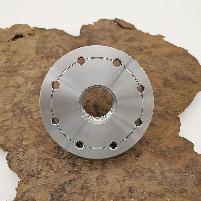 3" Wood Lathe Steel Faceplate Chucks, 1??8TPI Thread Woodworking Accessories Tools