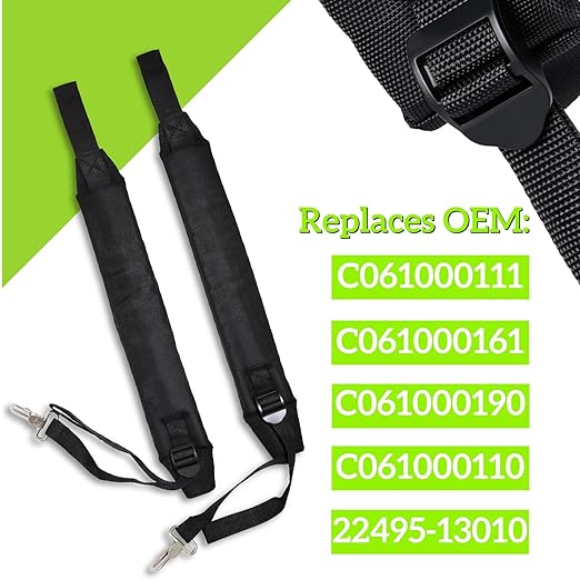 Blower Straps Fit for Echo PB-755H PB-755SH PB-755ST PB-755T PB-500T PB-265LN PB-500H PB-500 PB-755 Rep C061000111 C061000161(2 Pack)