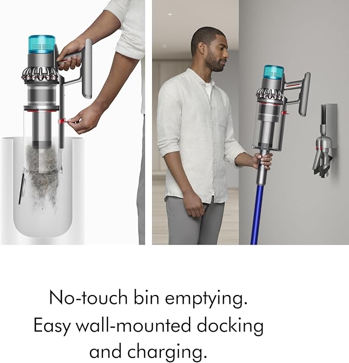 Dyson Gen5outsize Cordless Vacuum, 250AW, 3 Power Modes, Up to 140 Minutes,짼 XL bin, Illumination Reveals dust, HEPA Filtration, All Floor Types