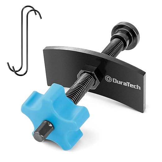 DURATECH Heavy Duty Caliper Piston Compressor Tool, Brake Pad Spreader with 2PCS Brake Caliper Hangers,Brake Piston Compressor Tool for Most Cars and Light Trucks