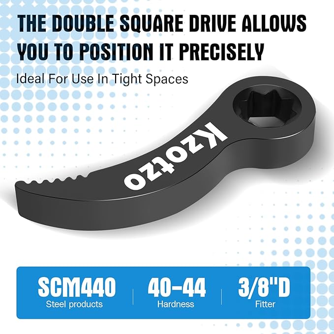 pry bar wrench adapter竊똇alf Shaft Removal Car Repairing Tools 竊똇alf Shaft Removal Tool 竊?025 Upgraded version1/2"pry bar wrench adaptor head竊똦igh quality Crowbar Adapter