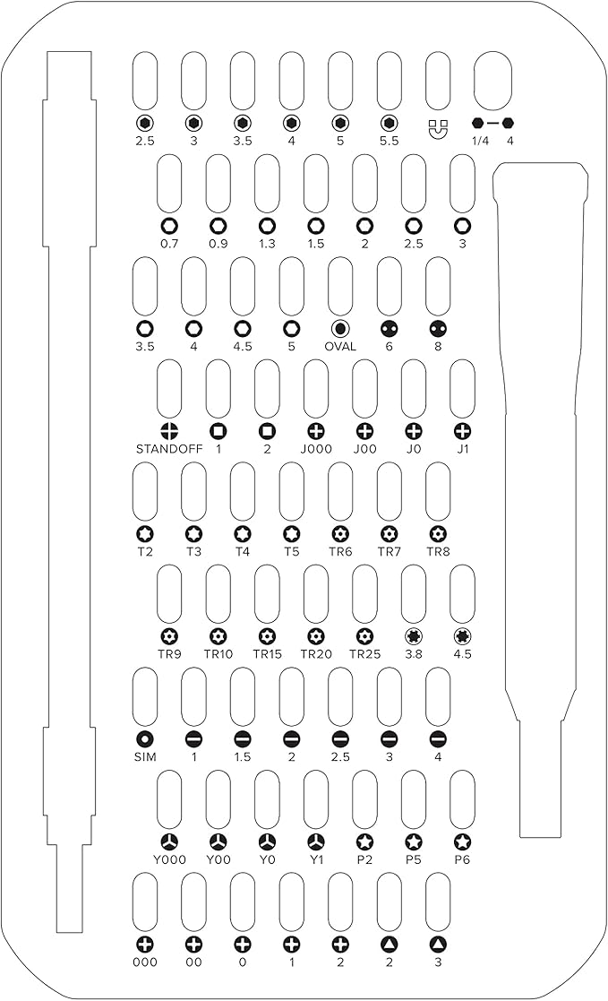 iFixit Mako Driver Kit - 64 Precision Bits for Precision Electronics Repair