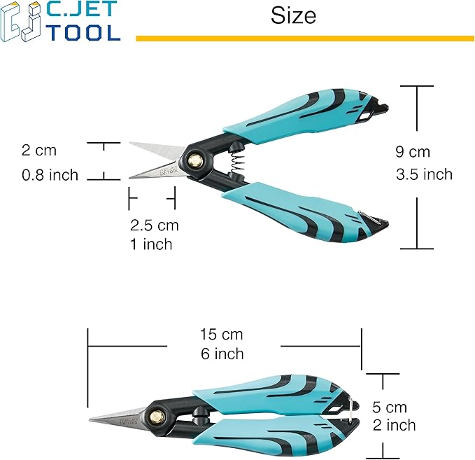 Precision Braided Fiber Optic Scissors, Wire Kevlar Cutter, Fiber Optic Tools for Optic Cable, Kevlar Fabric, Braided Fishing Line, Gardening, Carton Opening, Ergonomic Handle Design
