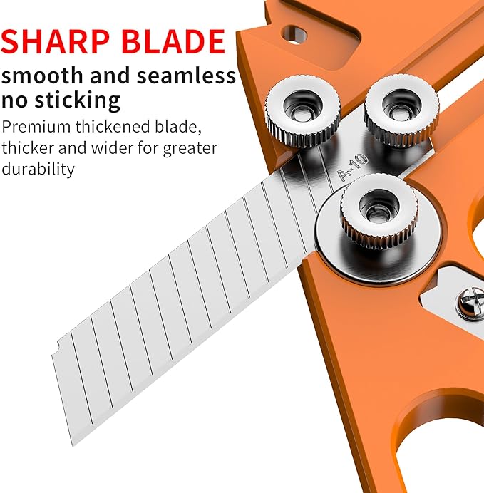 IZIO Edge Banding Trimmer, Veneer Edge Cutter Tool with 10Pcs Blade and 4Pcs Circular Edge scraper, Woodworking Hand Trimming Tool for Wood Edge Banding.veneer edge trimmer，edge banding trimmer tool