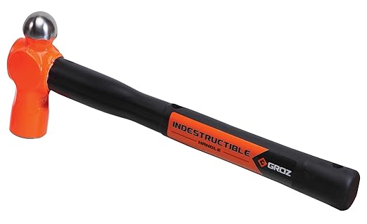 Groz 34539 14" Indestructible Ball Pein Hammer, 20 oz