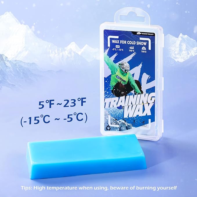 Ski Snowboard Tuning and Waxing Kit, 13/15 PCS Ski Wax Kit with 120V Waxing Iron, Snowboard Repair Kit Tuning Equipment with Universal Wax, Scraper, Ptex, Brush, Heavy Duty Carry Case