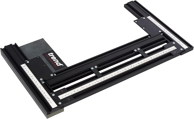 Trend Enterprises Trend Varijig Tenon and Grooving Jig for Precise Routing of Grooves and Tenons, VJS/TG/JIG