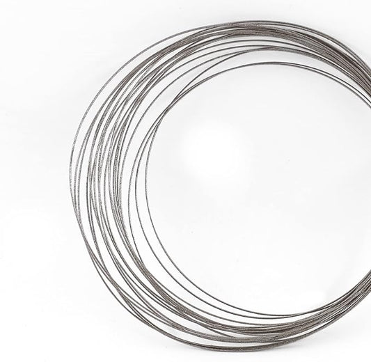 0.5 mm Superfine Diamond Wire Saw Blade for Cutting Jade Metal Marble Granite Concrete Wood Glass DIY Tool - 5 Meters/Lot