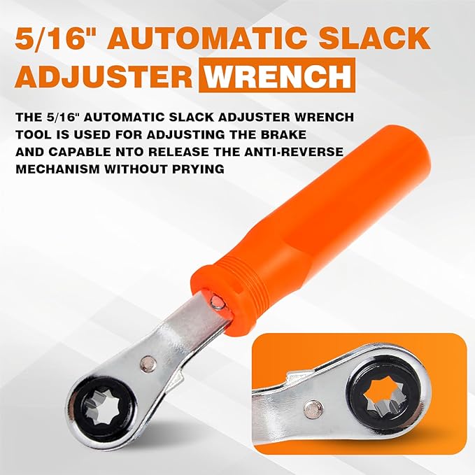 BARTOO Automatic Slack Adjuster Tool (Slack Adjuster Tool Kit)